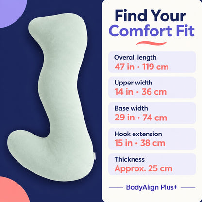 BodyAlign Full-Body Support Pillow