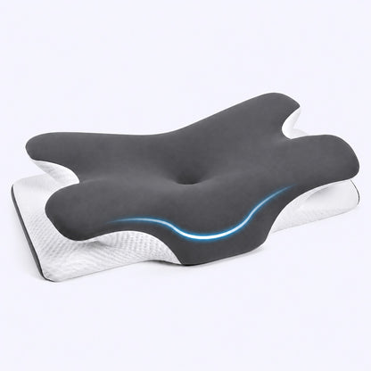 ERGONOMIC NECK SUPPORT FOR COOLER, BETTER SLEEP