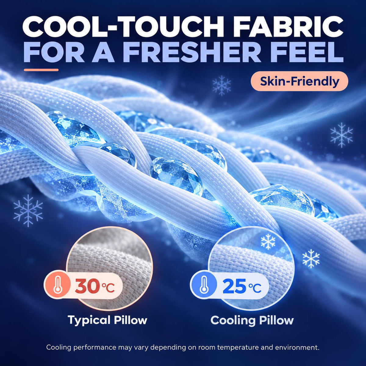 ERGONOMIC NECK SUPPORT FOR COOLER, BETTER SLEEP
